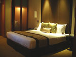 image of guesthouse accommodation with soft lighting